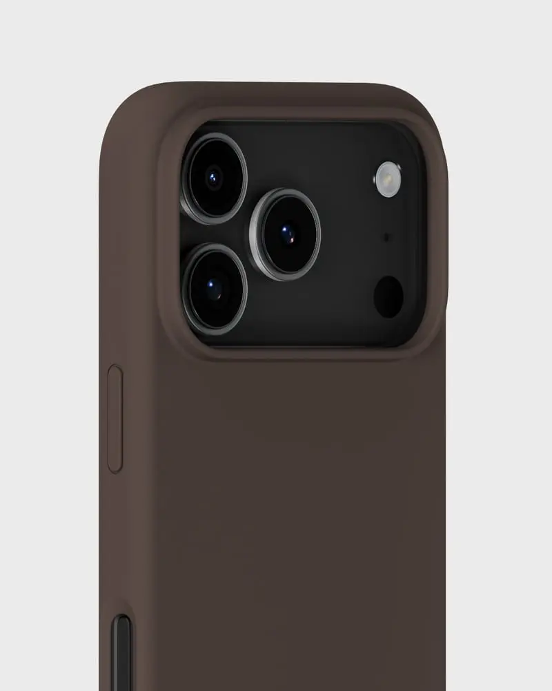 Silikonskal iPhone 17 Pro Chocolate