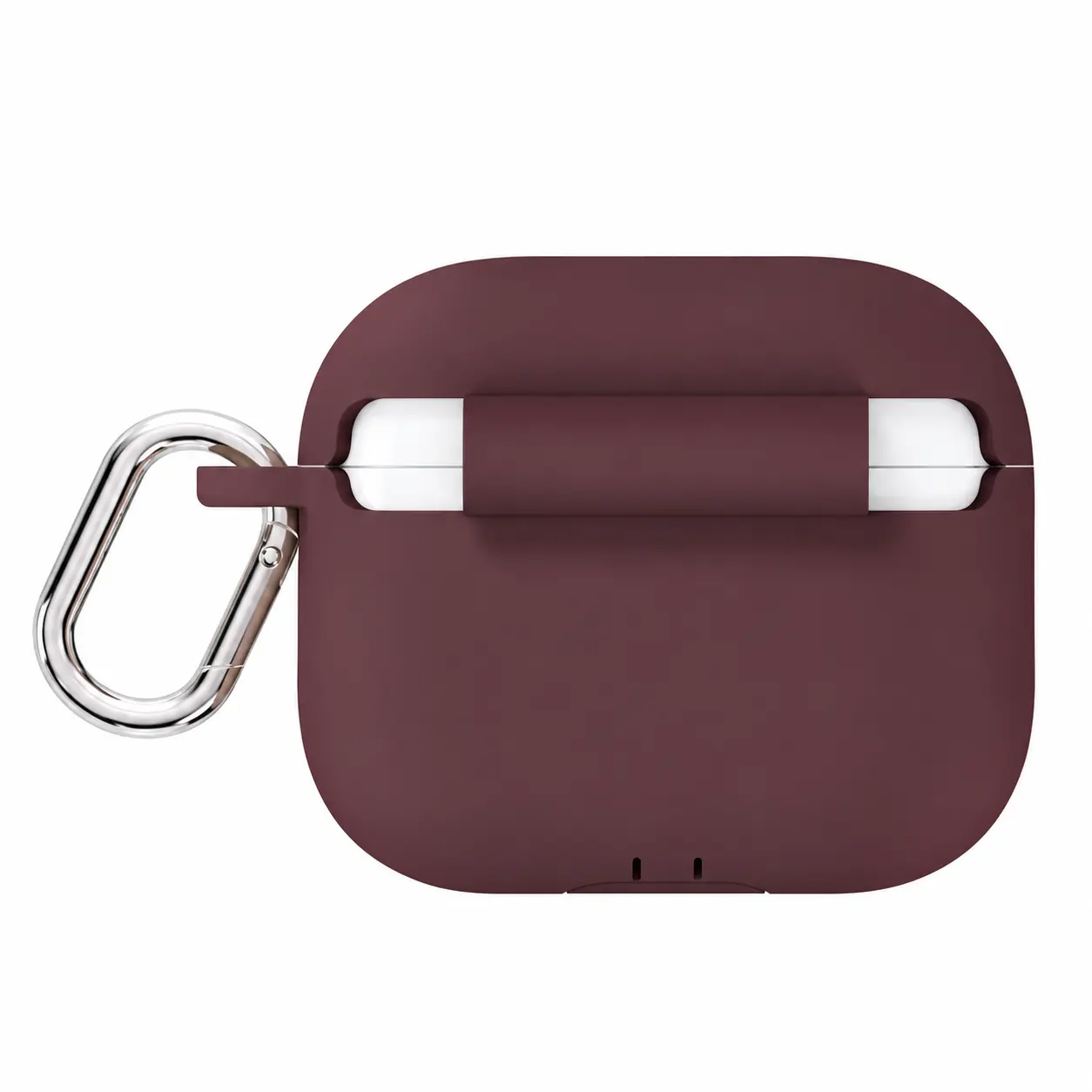 Solid Silicone Case Apple AirPods 4 Bordeaux