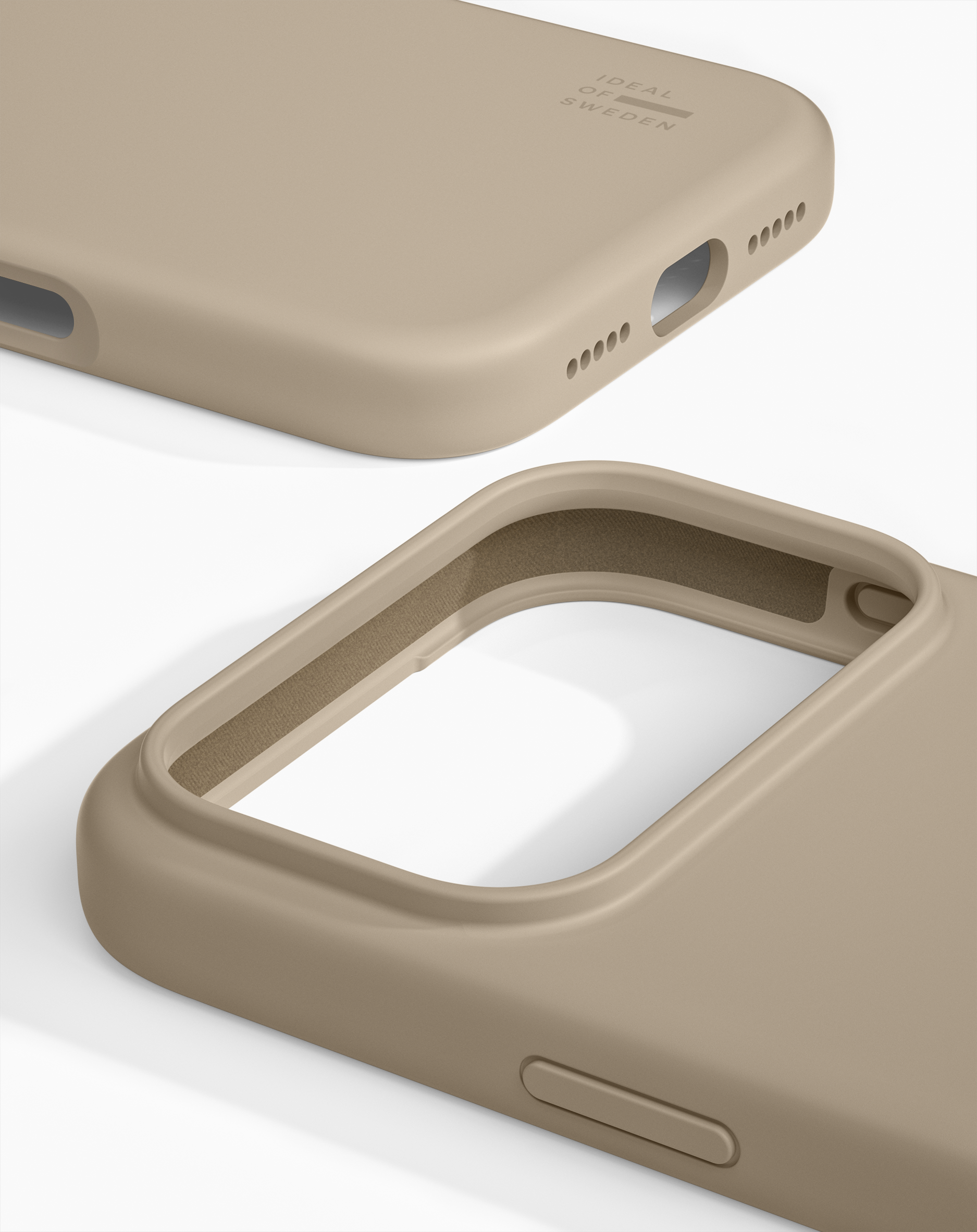 MagSafe Silicone Case iPhone 17 Pro Perfect Beige