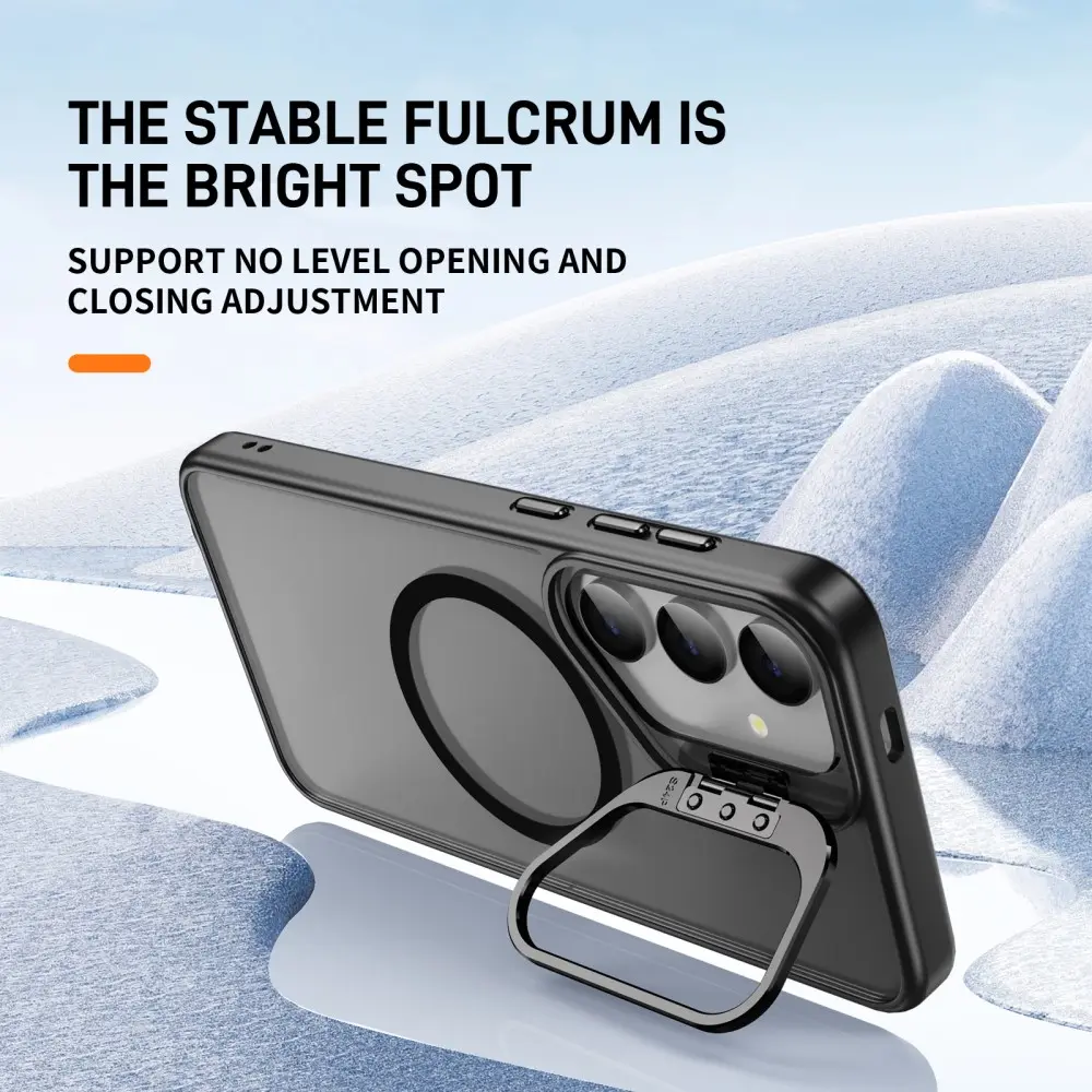 Hybridskal Kickstand MagSafe Samsung Galaxy S26 Svart