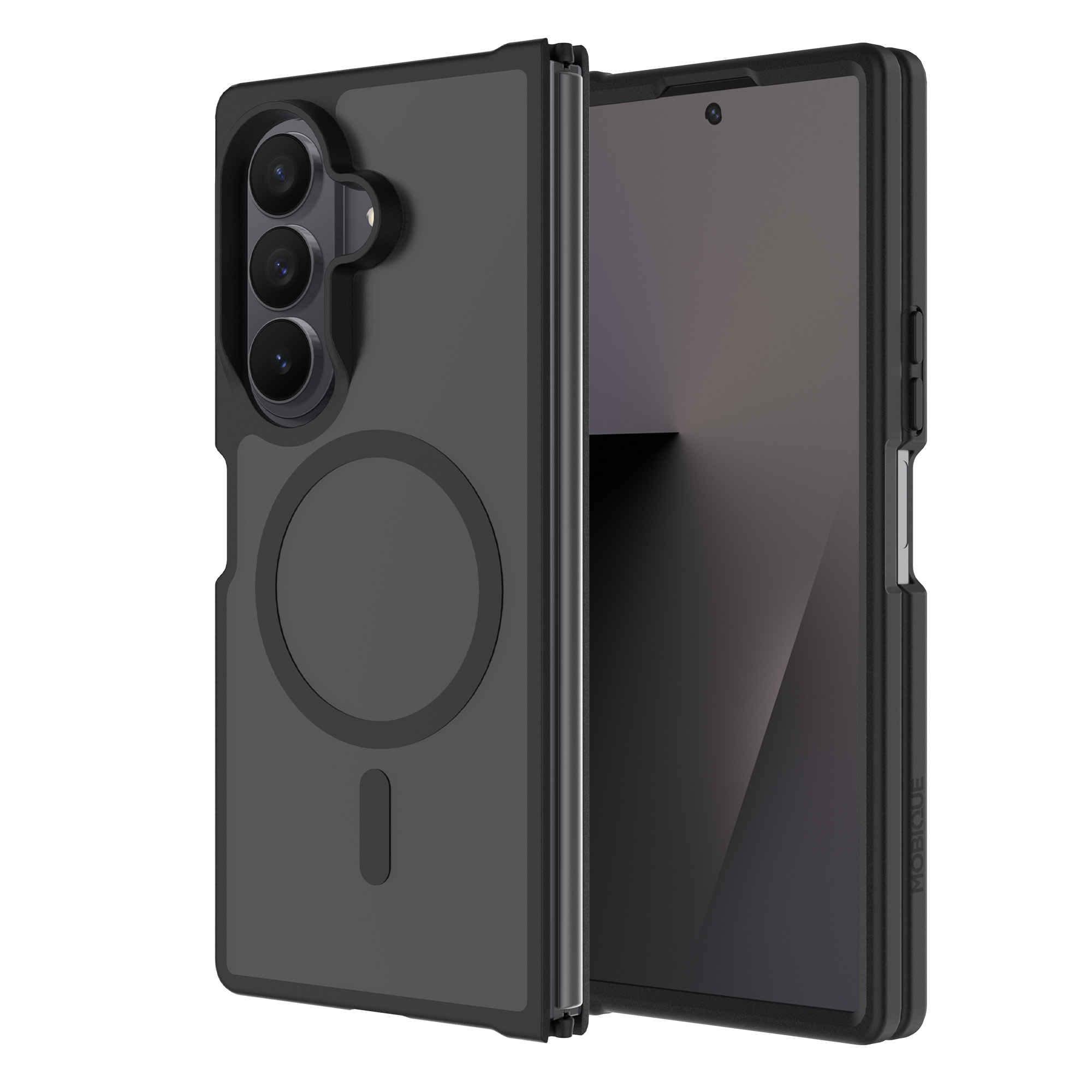 Magnetic Hybrid Skal Samsung Galaxy Z Fold 8 Ultra Frosted Black