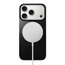 iPhone 18 Pro Magnetic Leather Back Black