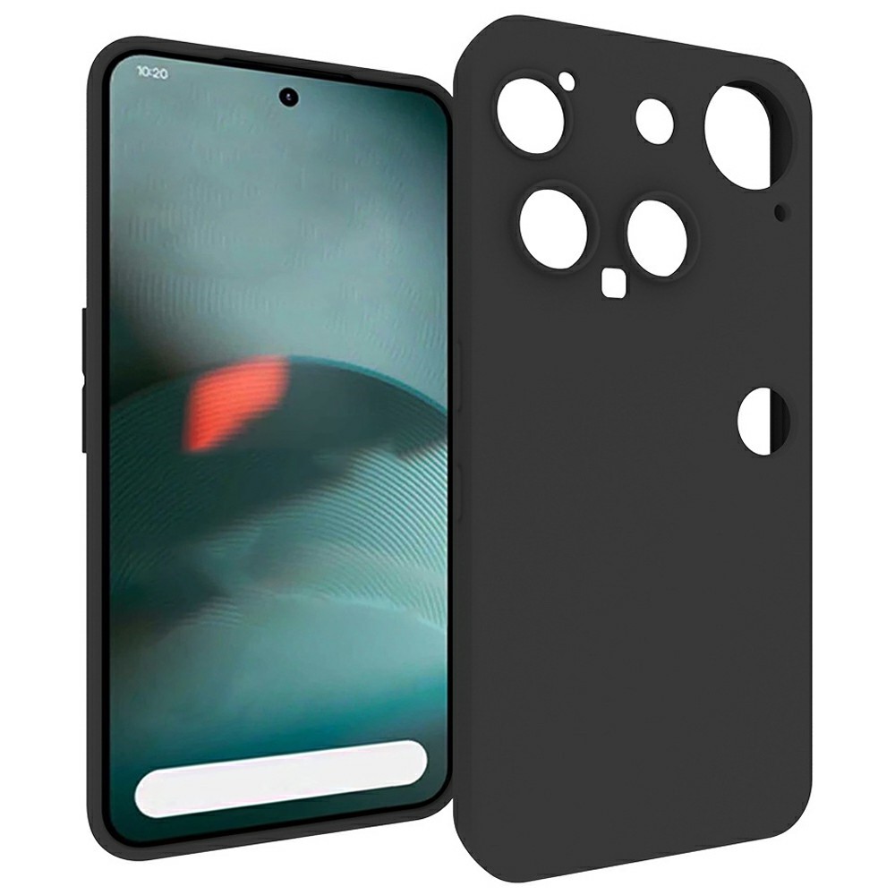 tectTech Nothing Phone 3 Tynt TPU-deksel, Svart