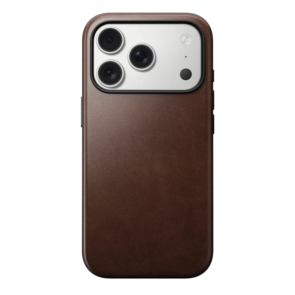 iPhone 17 Pro Modern Case Horween Leather MagSafe Rustic Brown