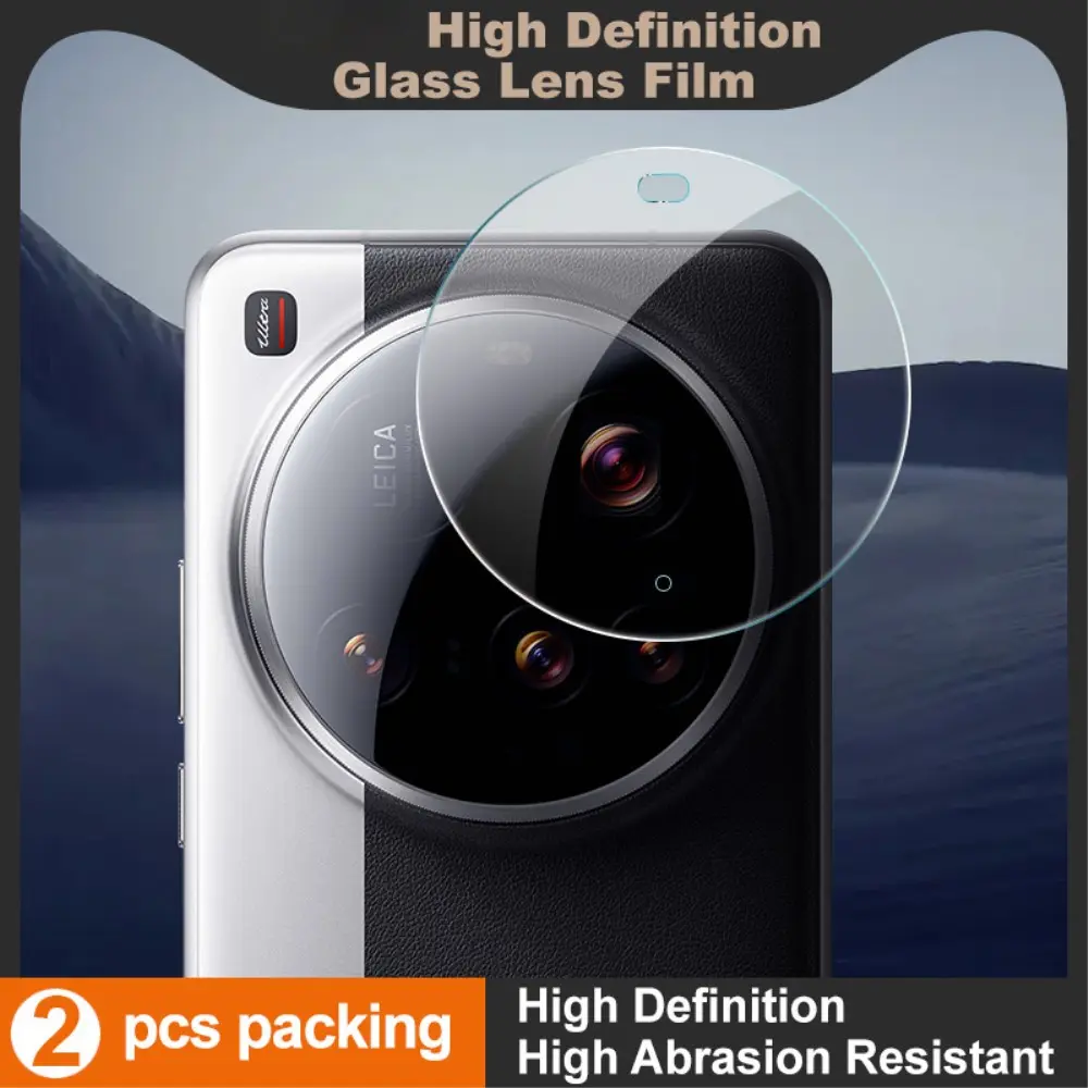 2-pack Härdat Glas Linsskydd Xiaomi 15 Ultra Genomskinlig