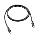 USB-C - USB-C latauskaapeli 1m musta