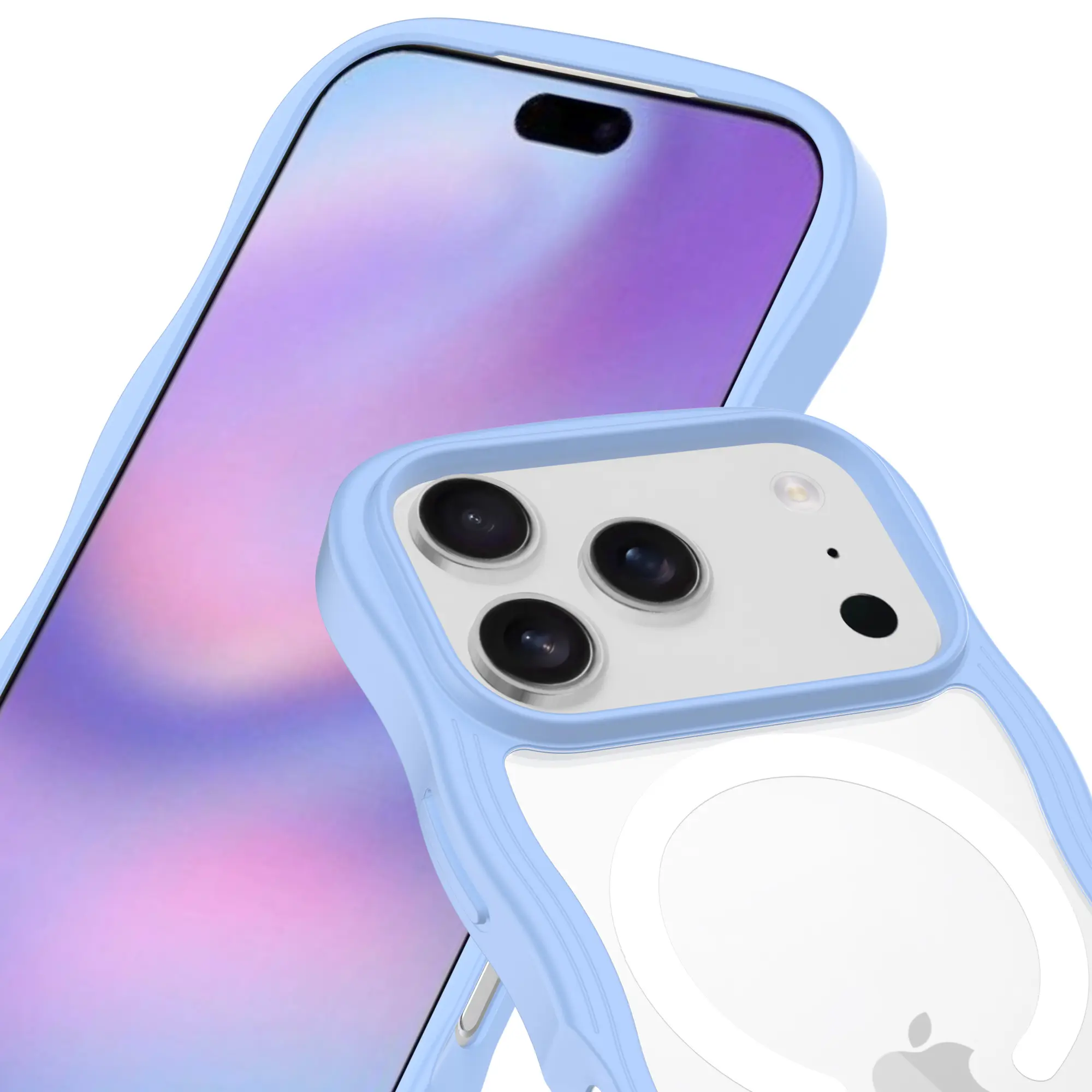 The Wave Mag Case iPhone 17 Pro Blå