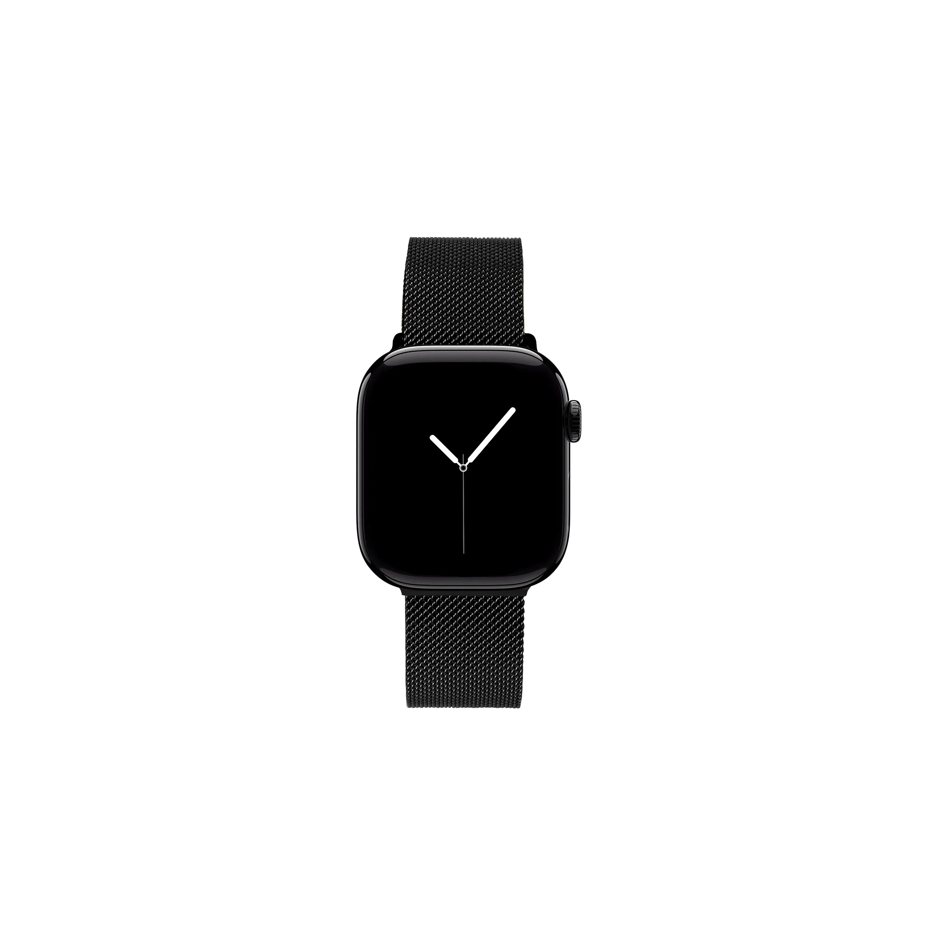 Apple Watch Series 8 45mm Armband i milanese , Iconic Black