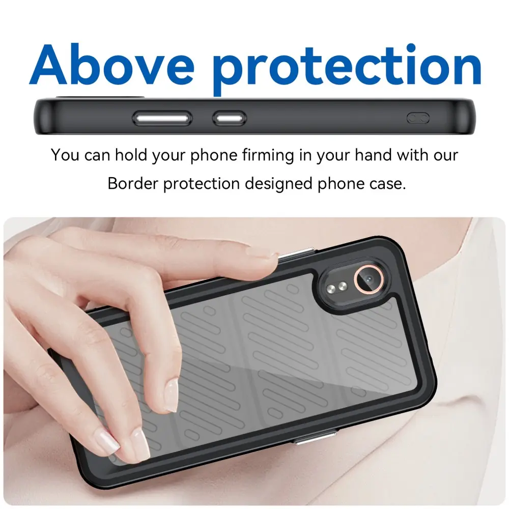 Hybridskal Samsung Galaxy Xcover 7 Svart