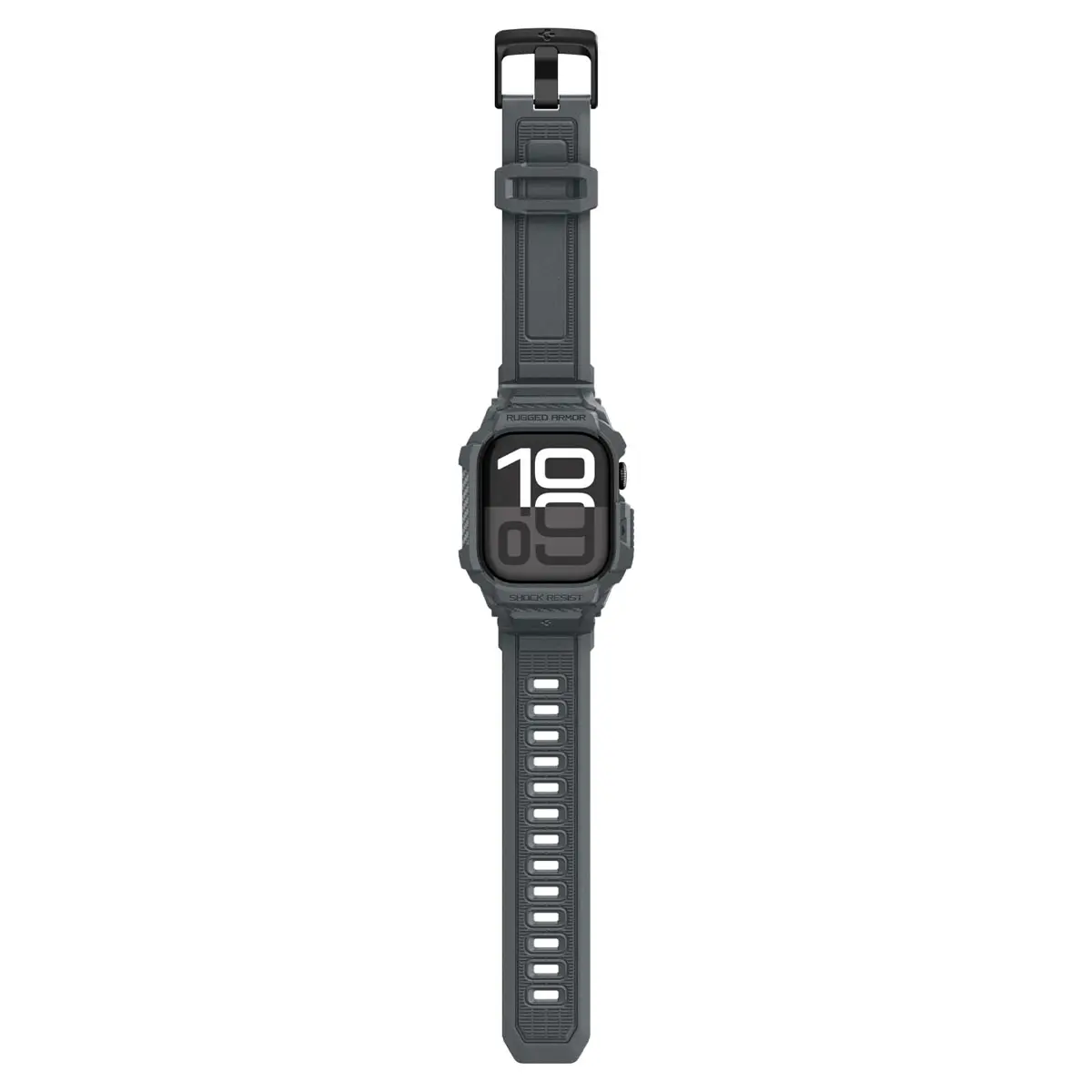 Apple Watch Series 11 46mm Case Rugged Armor Pro Grå