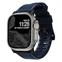 Apple Watch Ultra 49mm Rugged Band Atlantic Blue (Black Hardware)