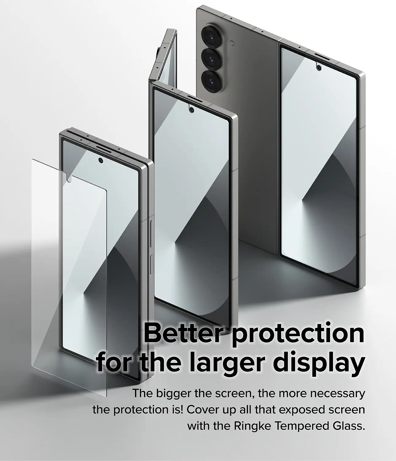 Cover Display Tempered Glass Samsung Galaxy Z Fold 6 (2-pack)