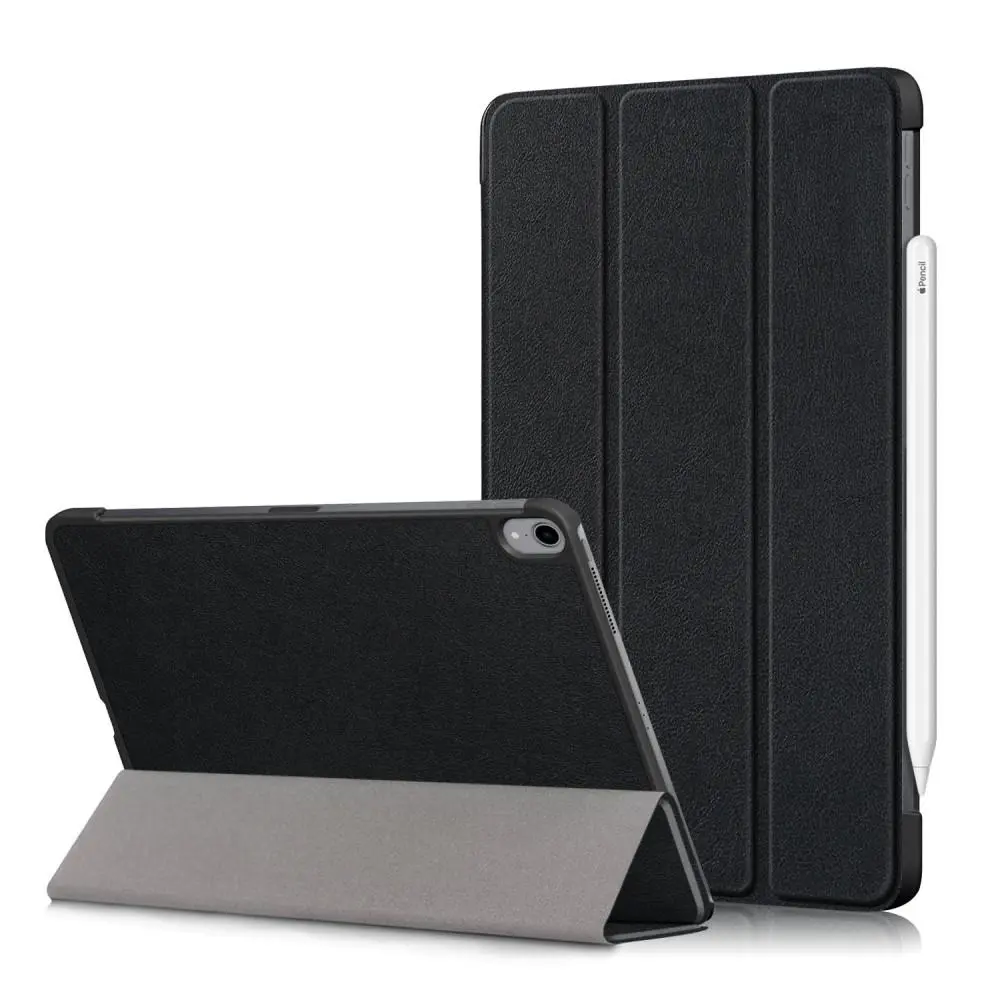 Apple iPad Air 10.9 4th Gen (2020) Tri-Fold etui, Sort