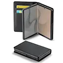 Äkta Läderfodral Samsung Galaxy Z Fold 8 Svart