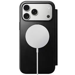 iPhone 18 Pro Max Modern Horween Leather Folio MagSafe Black