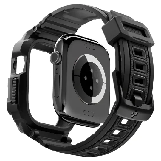 Apple Watch Series 12 42mm Case Rugged Armor Pro Black