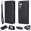 Magnetisk Wallet iSamsung Galaxy S24 sort