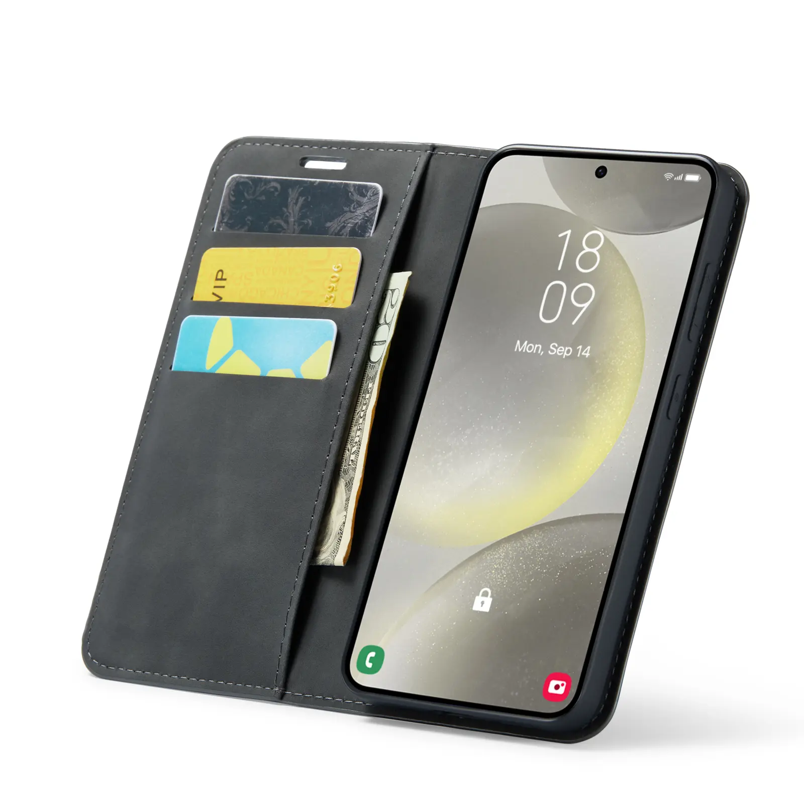 Samsung Galaxy S24 Slim Mobilfodral Svart