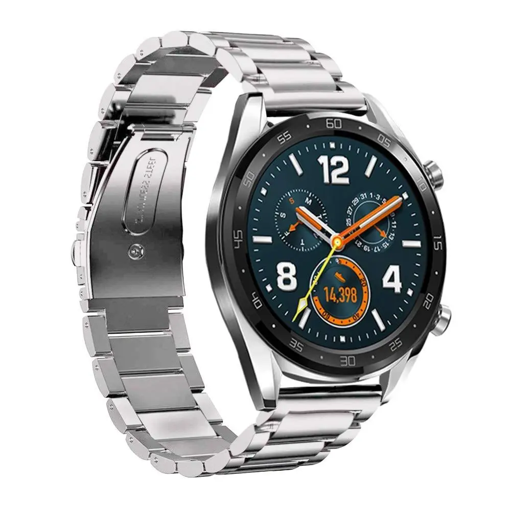 Metalarmbånd Huawei Watch GT 2 46mm/Watch GT 2e/Watch GT Sølv