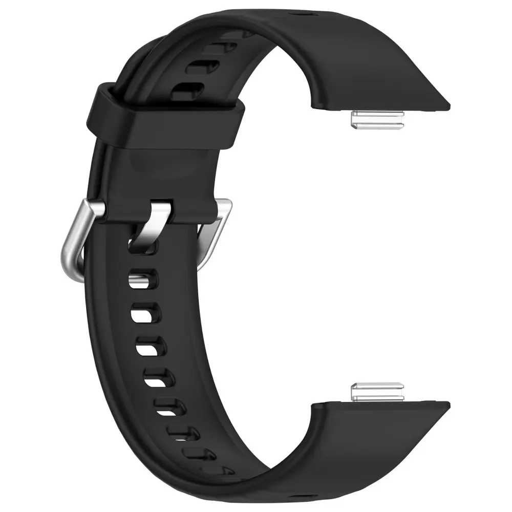 Silikonarmband Huawei Watch Fit 5 Pro Svart