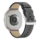 Læderrem Samsung Galaxy Watch 8 44mm Sort