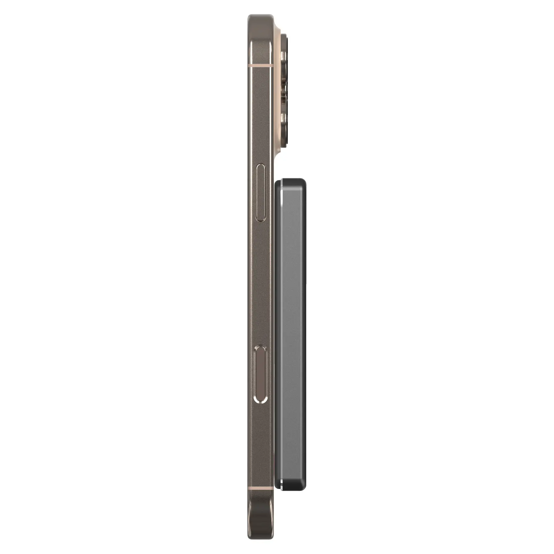 Magnetisk Trådlös Powerbank 5000mAh svart