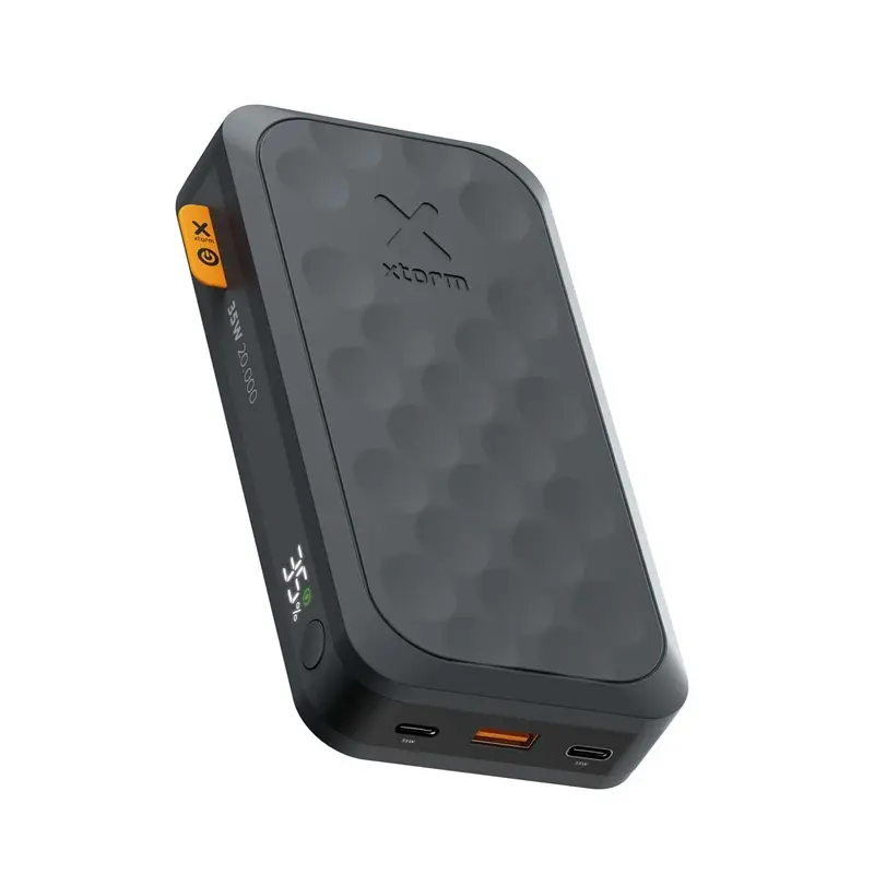 PD Powerbank 2x USB-C 20000mAh 35W, Sort
