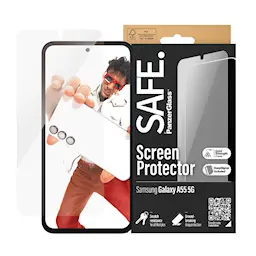 Samsung Galaxy A55 Skærmbeskytter i glas med installationsramme - Ultra Wide Fit