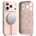 iPhone 18 Pro Max MagSafe silikonecover, Pink Sand