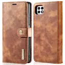 Magnet Wallet Samsung Galaxy A22 5G Cognac