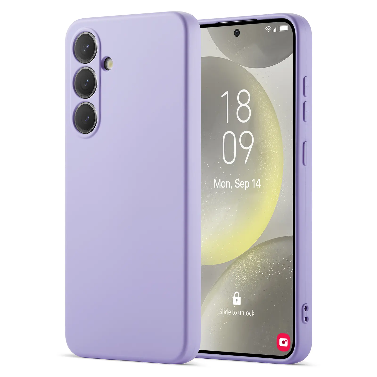 TPU Cover Samsung Galaxy S24 FE Lilla