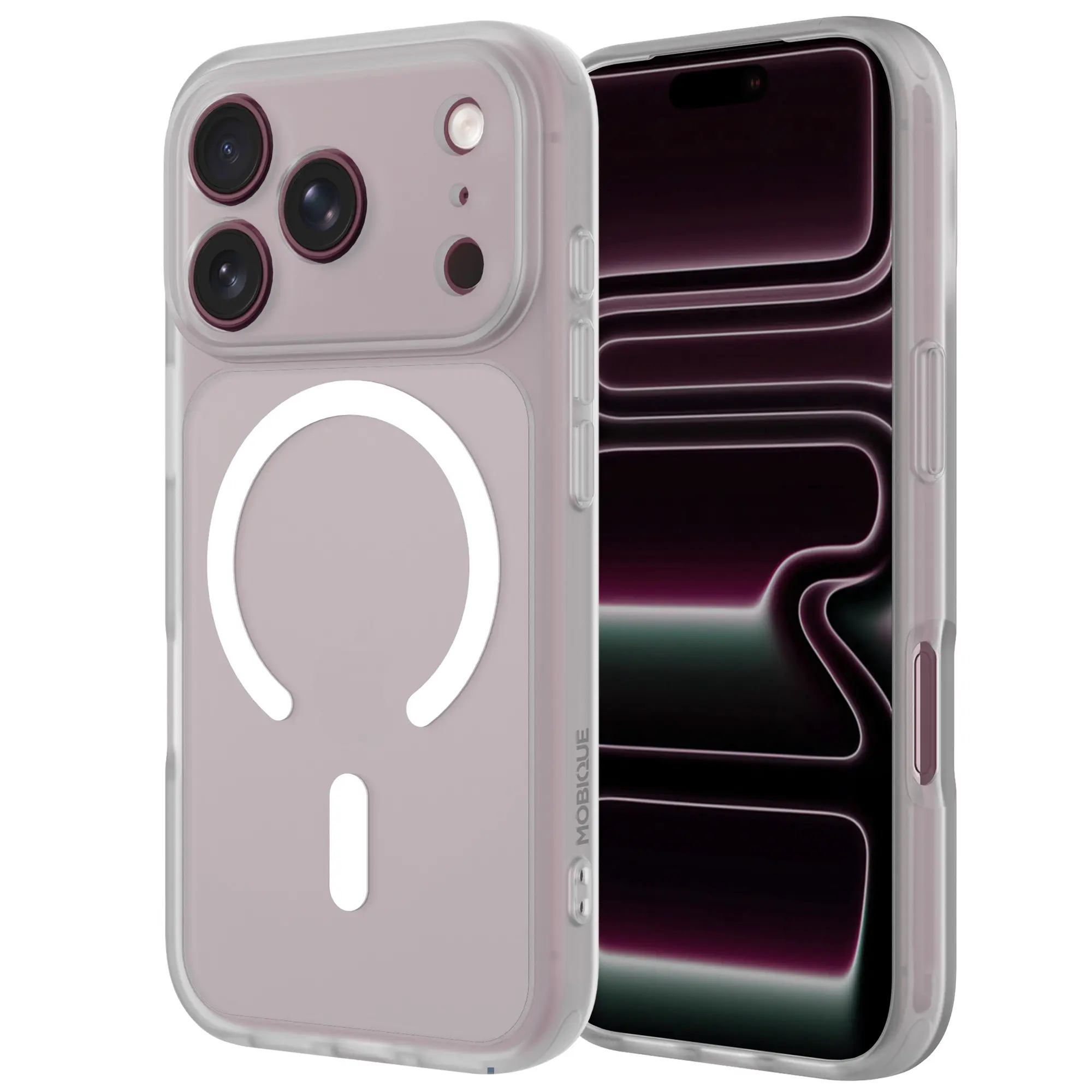 Magnetic Hybrid Skal iPhone 18 Pro Max White