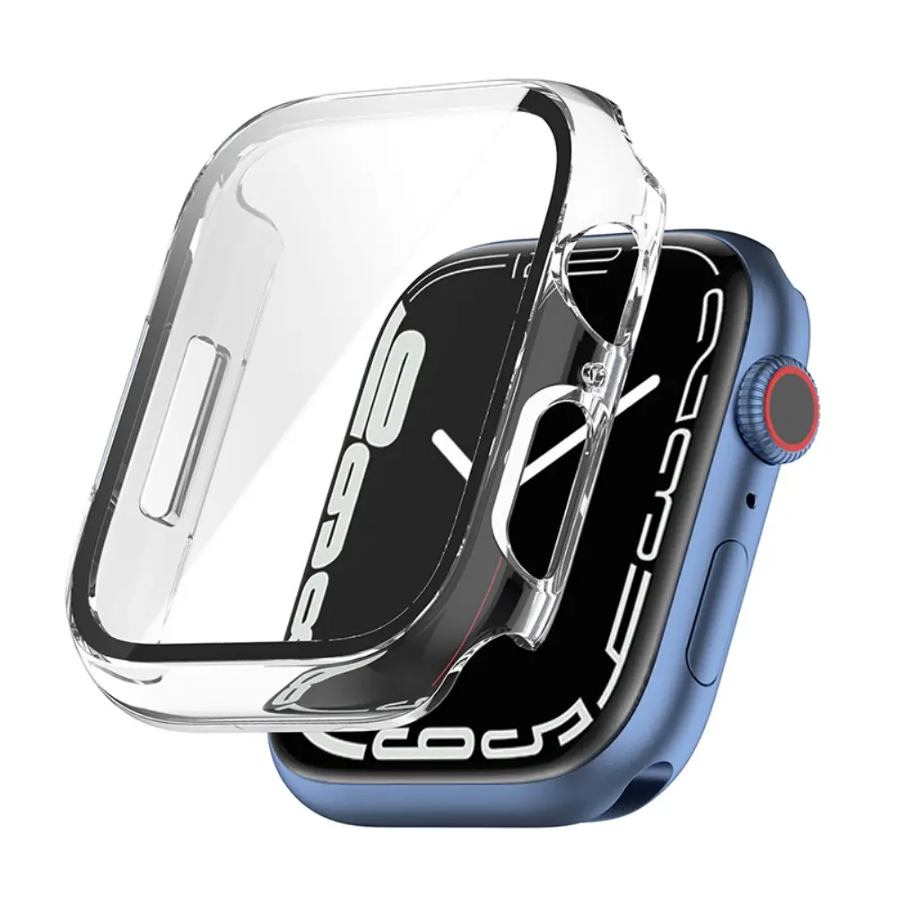 Full Cover Case Apple Watch Series 9 45mm Gennemsigtig