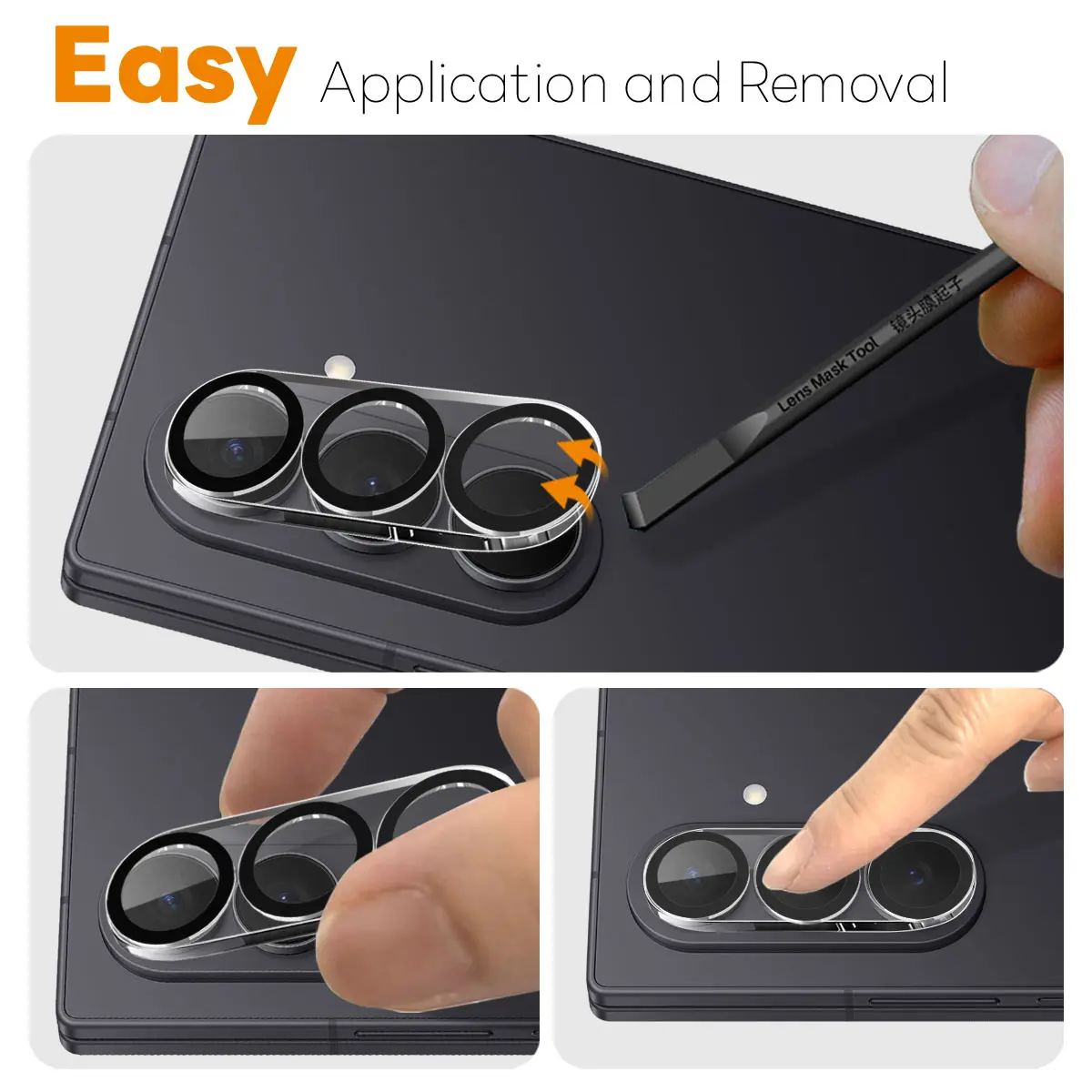 Kameraskydd Härdat Glas Samsung Galaxy S26 (2-pack)