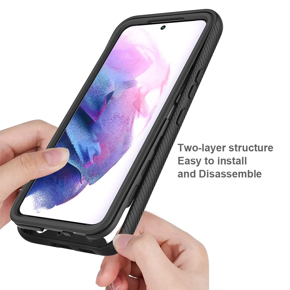 Full Cover Skal Samsung Galaxy S22 Svart
