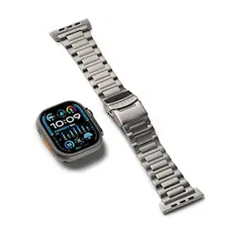 Titanium  One Armbånd Apple Watch Ultra 49mm 3rd Gen Natural Titanium