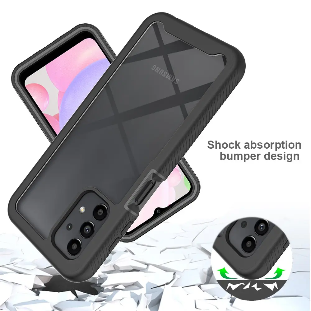 Full Protection Case Samsung Galaxy A13 Svart