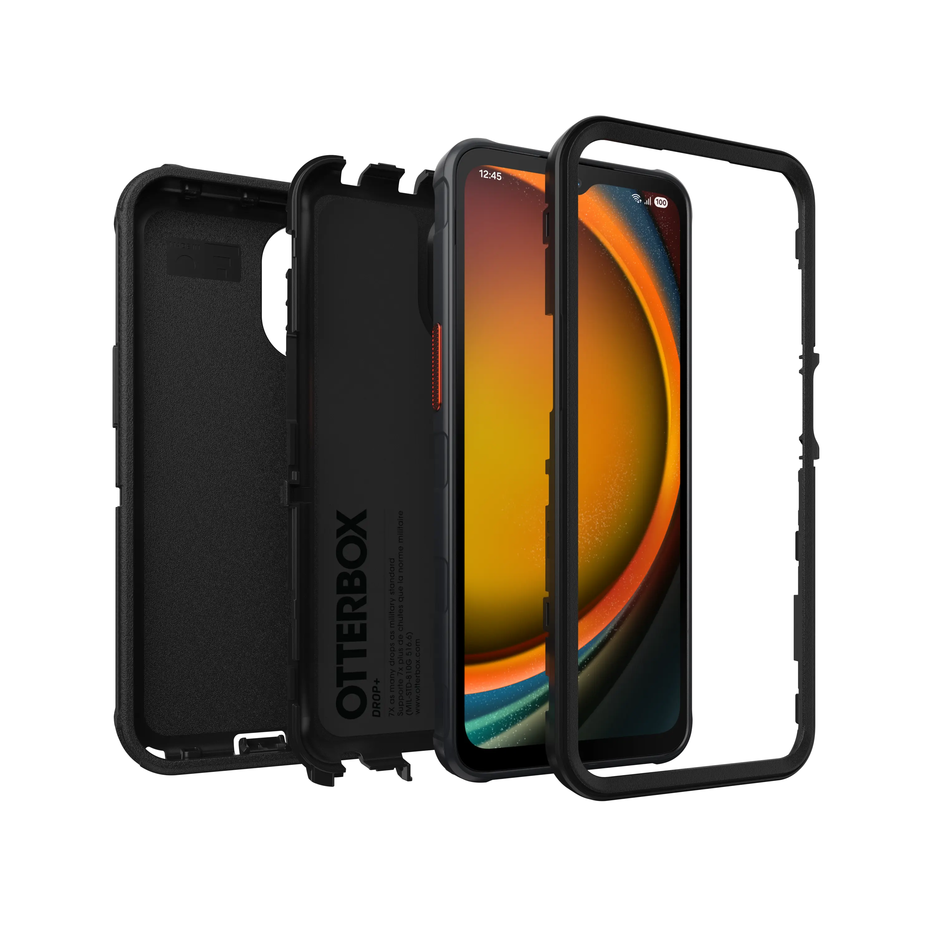 Defender Skal Samsung Galaxy Xcover 7 Pro Svart