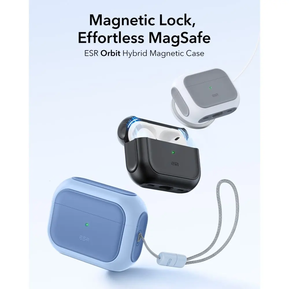 Orbit HaloLock Magsafe Skal Apple AirPods Pro 3 Blå