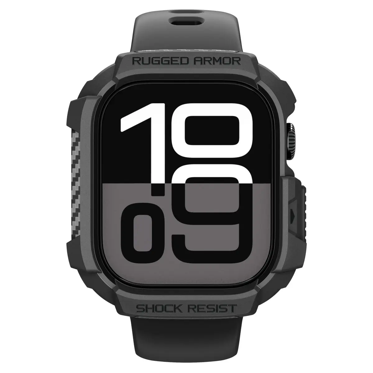 Apple Watch Series 11 46mm Case Rugged Armor 2 Svart