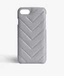Cover iPhone 7 V Nappa Grey