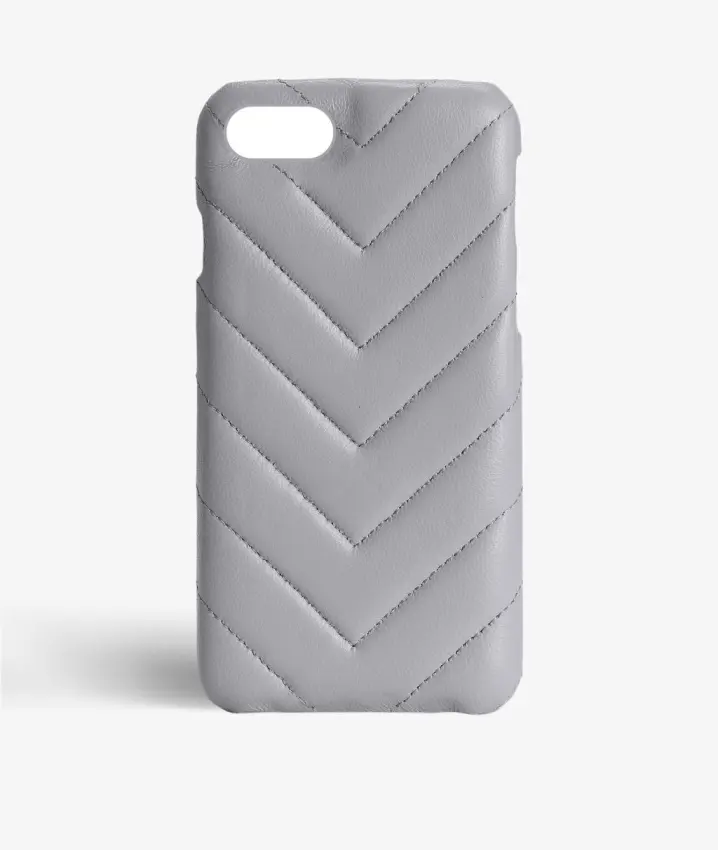 Cover iPhone 7 V Nappa Grey