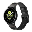 Premium Læderrem Samsung Galaxy Watch 5 44mm Sort