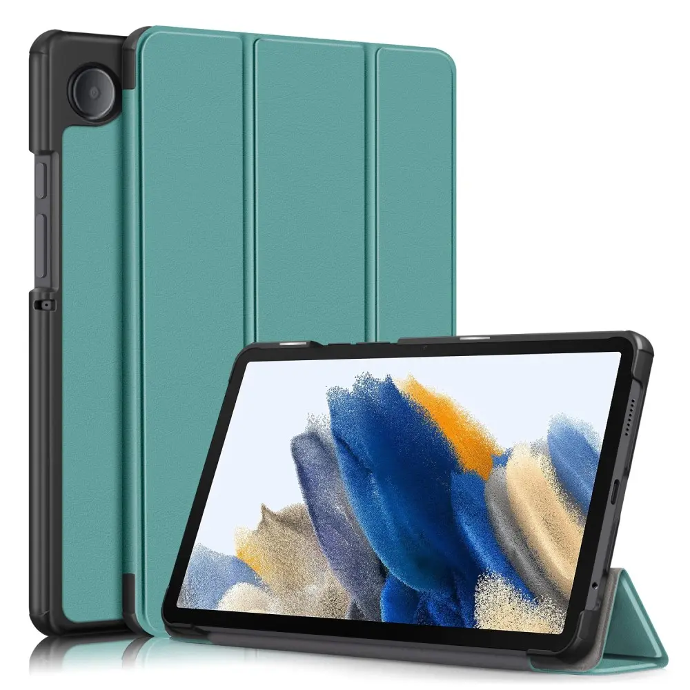 Etui Tri-fold Samsung Galaxy Tab A9 Grøn