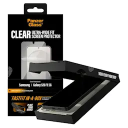 Samsung Galaxy S26 FE Screen Protector (with Fastfit in-a-box) Ultra Wide Fit