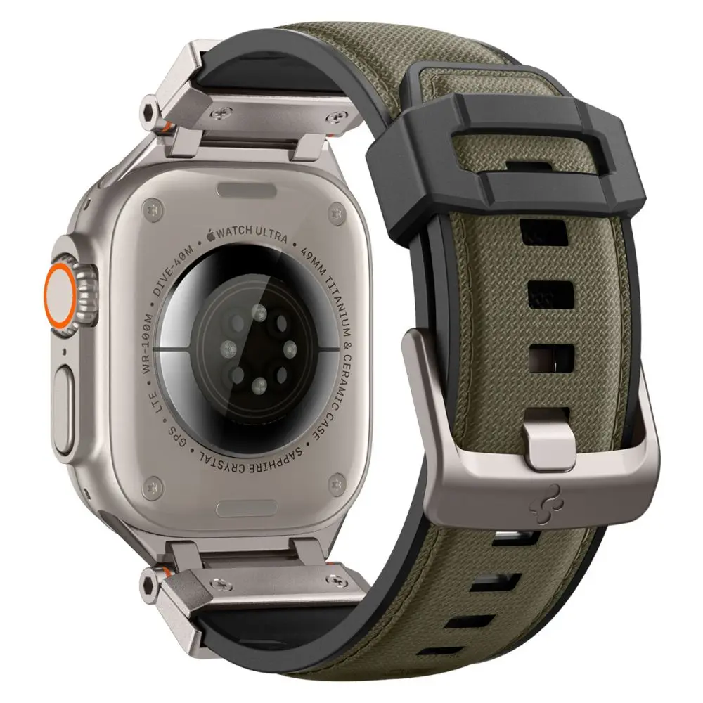 DuraPro Armor Apple Watch Series 1-3 42mm Military Green