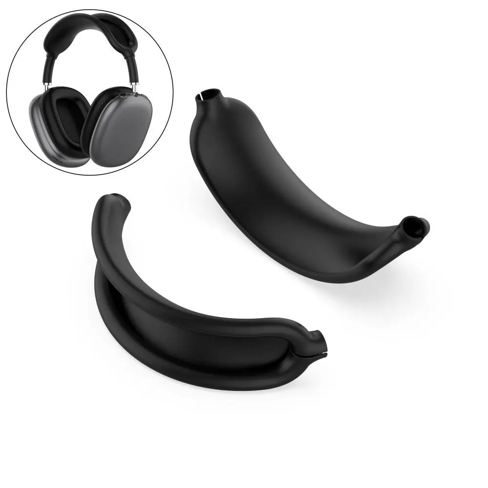 Silicone Headband Cover AirPods Max 2 svart