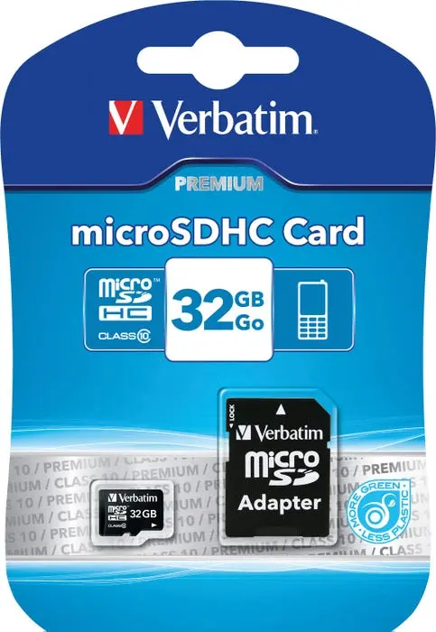 microSDHC 32GB Class 10 UHS-I Minneskort