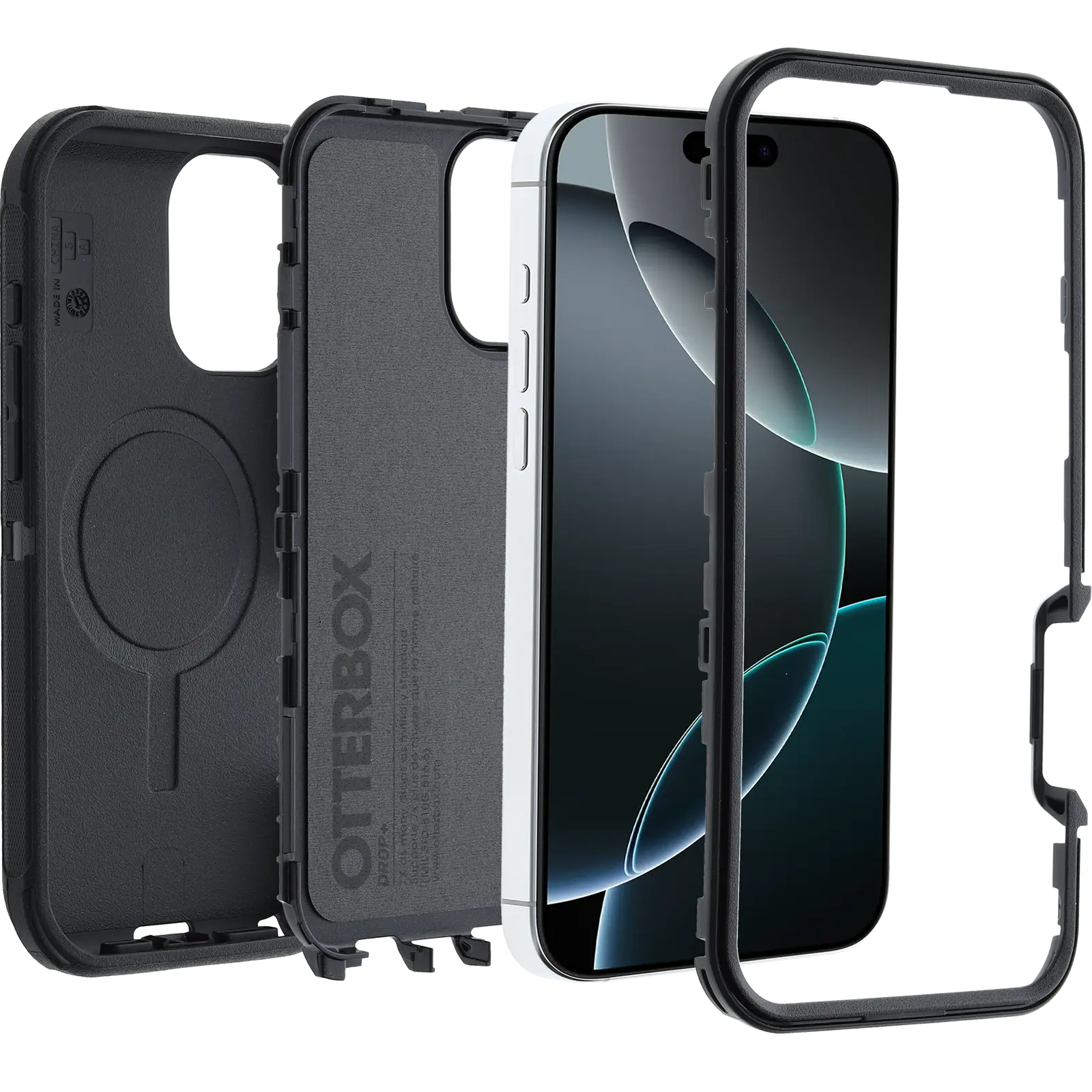 Defender MagSafe Skal iPhone 16 Pro Max Svart