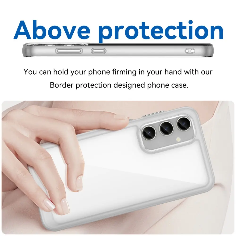 Hybridskal Samsung Galaxy S23 FE Genomskinlig